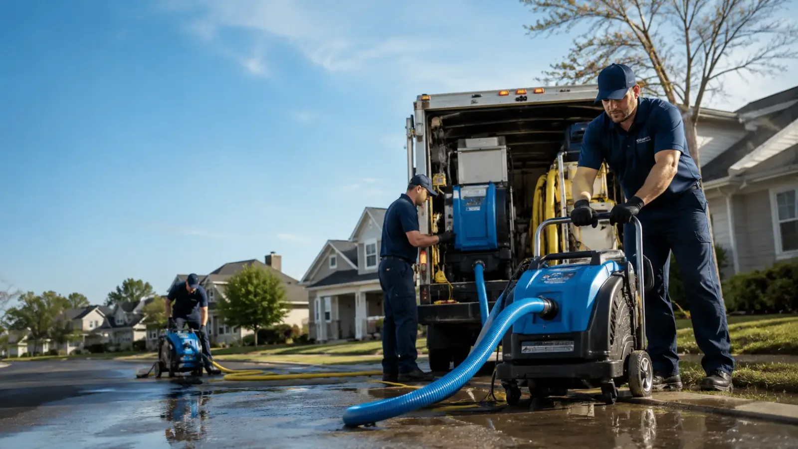 Flood Damage Cleanup in Grand Forks Afb, ND